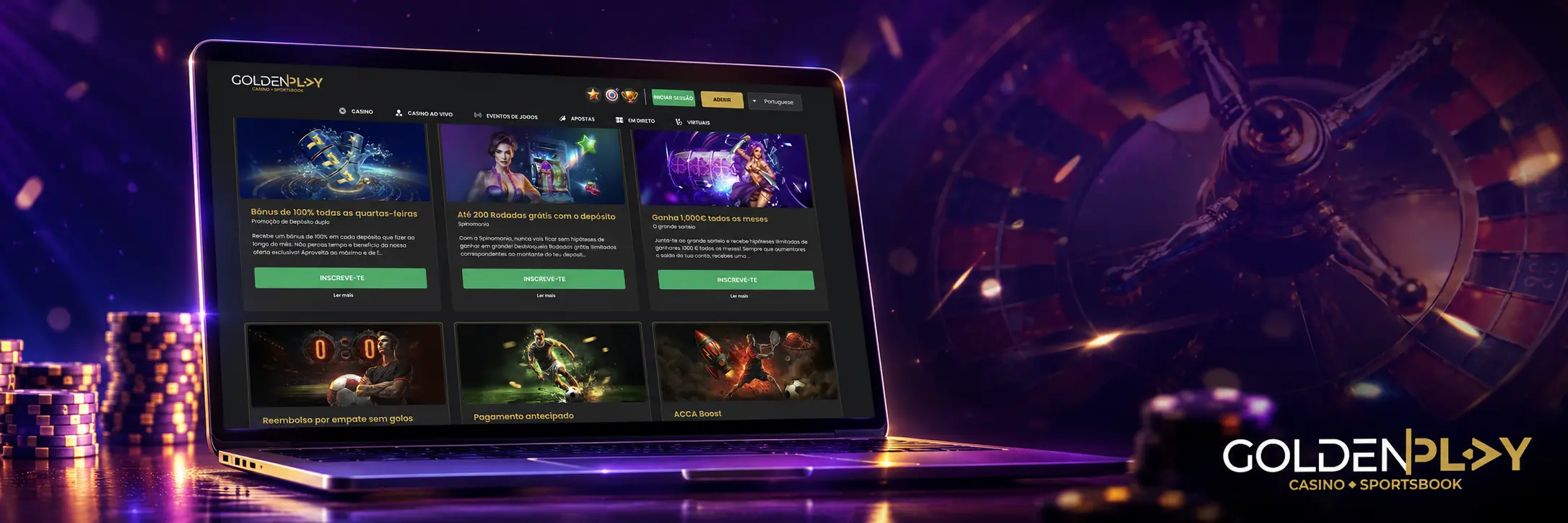 Calendário Semanal de Promoções Golden Play