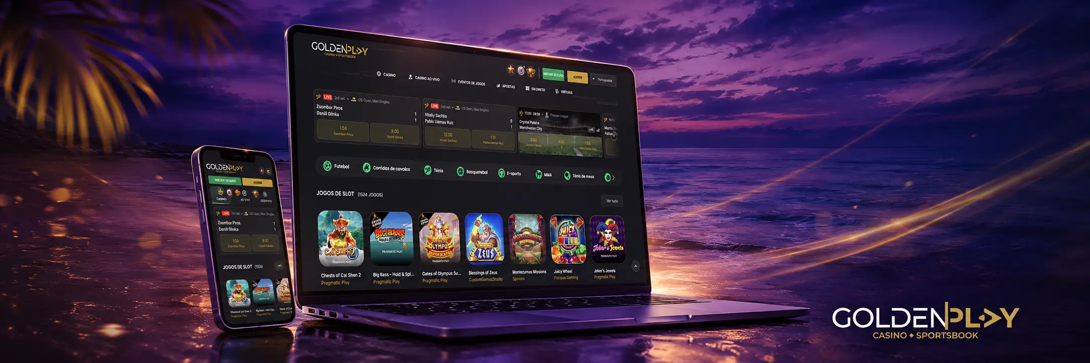 Seleção de Jogos do Casino Golden Play